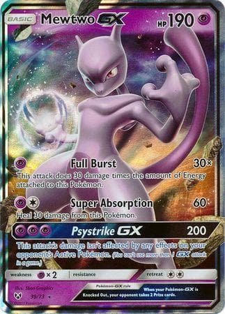 Mewtwo-GX (39/73) — Lendas Luminescentes