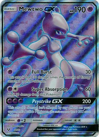 Mewtwo-GX (72/73) — Lendas Luminescentes