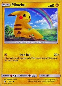 Pikachu (28/73) — Lendas Luminescentes