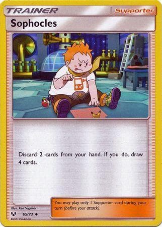 Carta Sophocles (65/73) do set Lendas Luminescentes — Pokémon TCG | Bynx