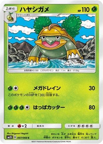 Carta Grotle (007/066) do set Liga BR — SM5S — Pokémon TCG | Bynx