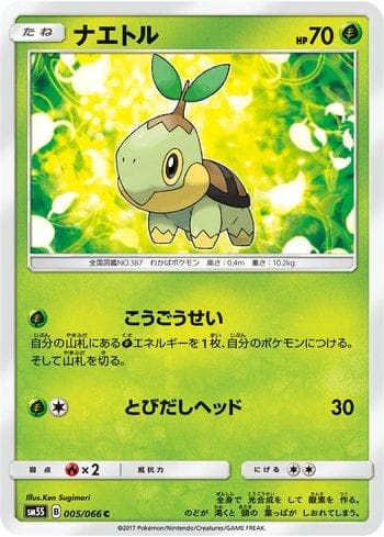Carta Turtwig (005/066) do set Liga BR — SM5S — Pokémon TCG | Bynx