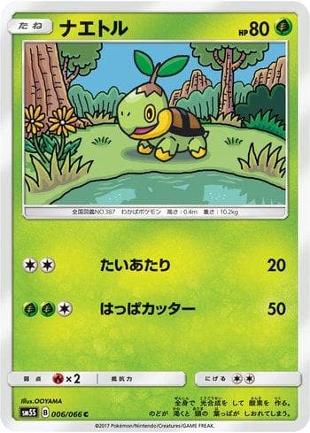 Carta Turtwig (006/066) do set Liga BR — SM5S — Pokémon TCG | Bynx