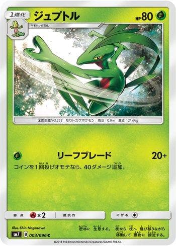 Carta Grovyle (003/096) do set Sky-Splitting Charisma — Pokémon TCG | Bynx