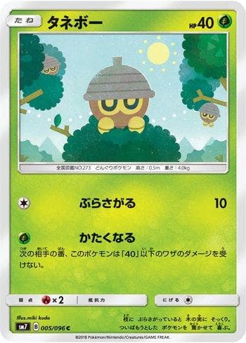 Carta Seedot (005/096) do set Sky-Splitting Charisma — Pokémon TCG | Bynx