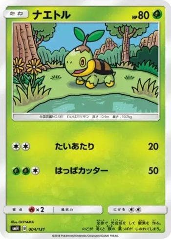 Carta Turtwig (004/131) do set GX Starter Decks — Pokémon TCG | Bynx