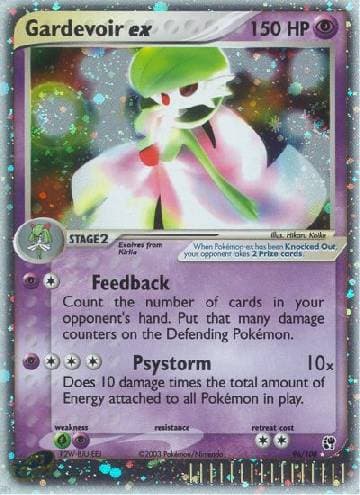 Carta Gardevoir ex (96/100) do set Sandstorm — Pokémon TCG | Bynx