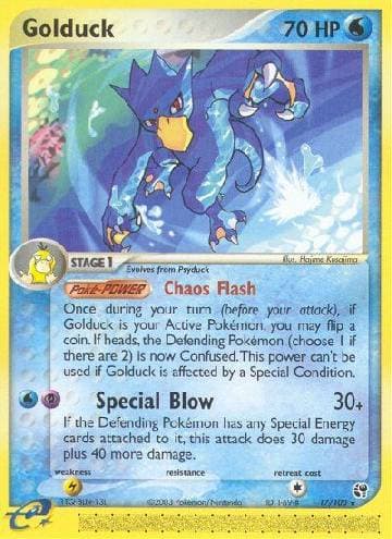 Carta Golduck (17/100) do set Sandstorm — Pokémon TCG | Bynx