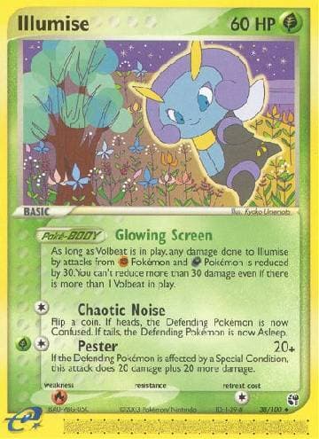 Carta Illumise (38/100) do set Sandstorm — Pokémon TCG | Bynx