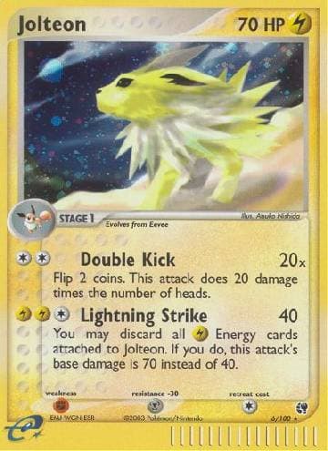 Jolteon (6/100) — Sandstorm