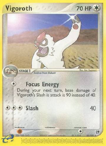 Carta Vigoroth (52/100) do set Sandstorm — Pokémon TCG | Bynx