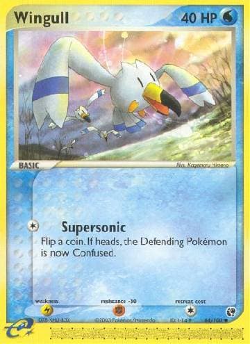 Carta Wingull (84/100) do set Sandstorm — Pokémon TCG | Bynx