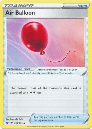 Carta Air Balloon (156/202) do set Espada e Escudo — Pokémon TCG | Bynx