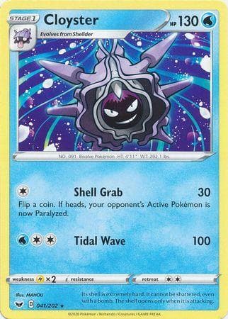 Cloyster (41/202) — Espada e Escudo