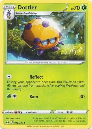 Carta Dottler (18/202) do set Espada e Escudo — Pokémon TCG | Bynx