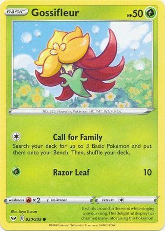 Gossifleur (20/202) — Espada e Escudo