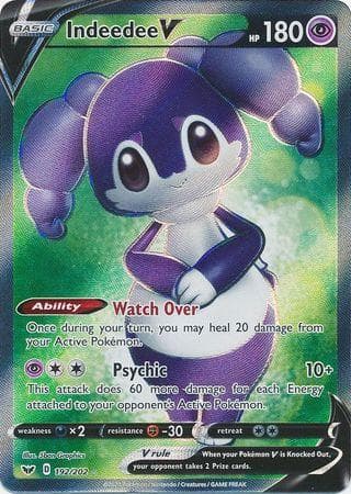 Carta Indeedee-V (192/202) do set Espada e Escudo — Pokémon TCG | Bynx