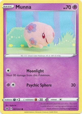 Carta Munna (87/202) do set Espada e Escudo — Pokémon TCG | Bynx