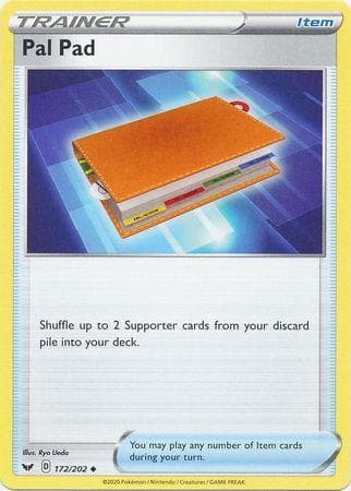 Carta Pal Pad (172/202) do set Espada e Escudo — Pokémon TCG | Bynx