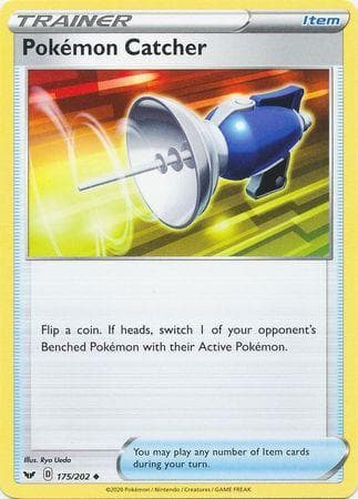 Carta Pokemon Catcher (175/202) do set Espada e Escudo — Pokémon TCG | Bynx