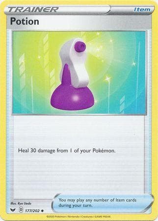 Carta Potion (177/202) do set Espada e Escudo — Pokémon TCG | Bynx