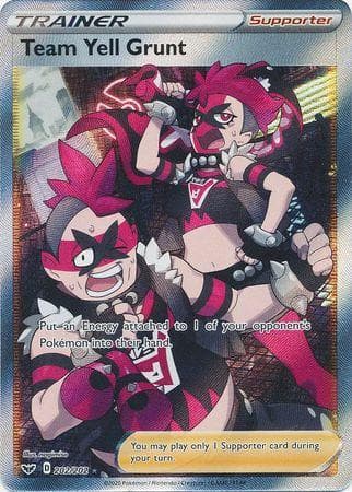 Carta Team Yell Grunt (202/202) do set Espada e Escudo — Pokémon TCG | Bynx