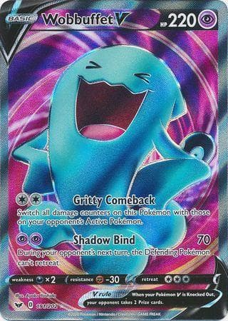 Carta Wobbuffet-V (191/202) do set Espada e Escudo — Pokémon TCG | Bynx