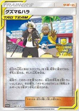 Carta Guzma & Hala do set Espada e Escudo Promos (JP) — Pokémon TCG | Bynx