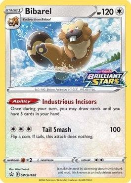 Carta Bibarel (SWSH188/71) do set Espada e Escudo Promos — Pokémon TCG | Bynx