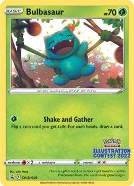 Carta Bulbasaur (SWSH303/71) do set Espada e Escudo Promos — Pokémon TCG | Bynx