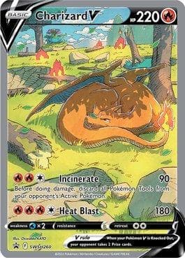 Charizard-V (SWSH260/71) — Espada e Escudo Promos