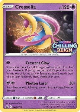 Carta Cresselia (SWSH114/71) do set Espada e Escudo Promos — Pokémon TCG | Bynx