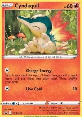 Carta Cyndaquil (SWSH221/71) do set Espada e Escudo Promos — Pokémon TCG | Bynx