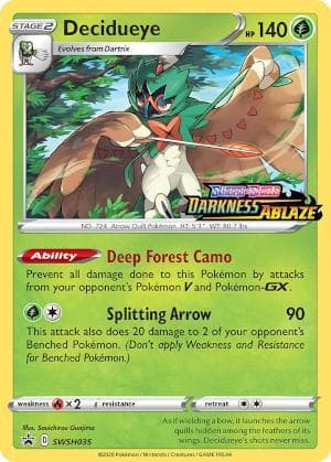 Decidueye (SWSH035/71) — Espada e Escudo Promos