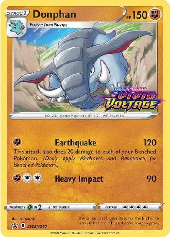 Carta Donphan (SWSH067/71) do set Espada e Escudo Promos — Pokémon TCG | Bynx