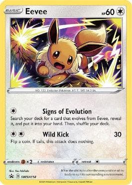 Eevee (SWSH118/71) — Espada e Escudo Promos