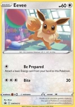 Eevee (SWSH212/71) — Espada e Escudo Promos