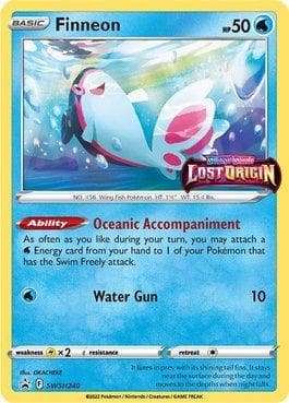 Carta Finneon (SWSH240/71) do set Espada e Escudo Promos — Pokémon TCG | Bynx