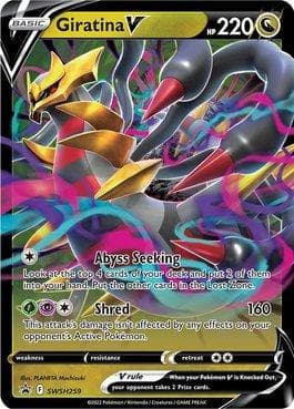 Carta Giratina-V (SWSH259/71) do set Espada e Escudo Promos — Pokémon TCG | Bynx
