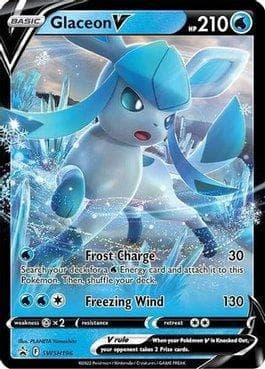 Carta Glaceon-V (SWSH196/71) do set Espada e Escudo Promos — Pokémon TCG | Bynx