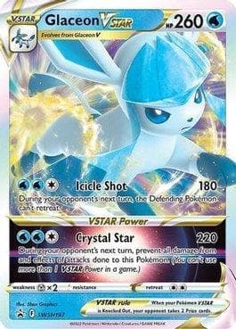 Carta Glaceon-VSTAR (SWSH197/71) do set Espada e Escudo Promos — Pokémon TCG | Bynx
