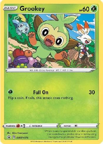Grookey (SWSH070/71) — Espada e Escudo Promos