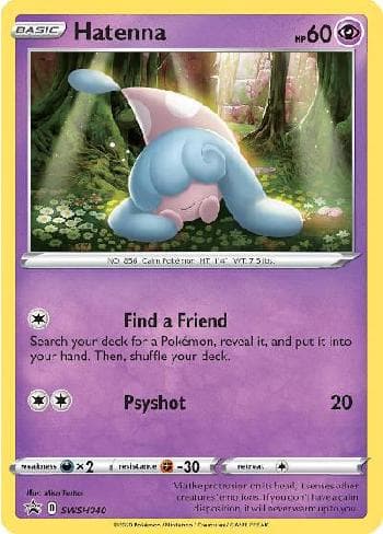 Carta Hatenna (SWSH040/71) do set Espada e Escudo Promos — Pokémon TCG | Bynx