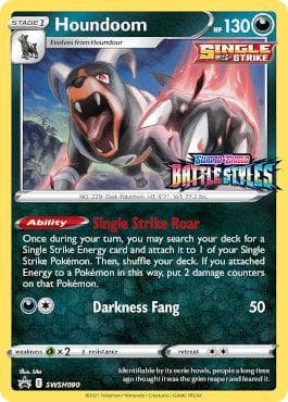 Carta Houndoom (SWSH090/71) do set Espada e Escudo Promos — Pokémon TCG | Bynx
