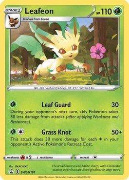 Carta Leafeon (SWSH191/71) do set Espada e Escudo Promos — Pokémon TCG | Bynx
