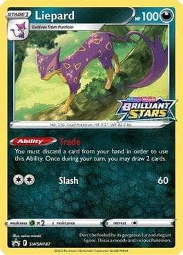 Carta Liepard (SWSH187/71) do set Espada e Escudo Promos — Pokémon TCG | Bynx
