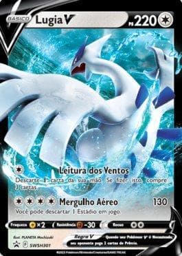 Carta Lugia-V (SWSH301/71) do set Espada e Escudo Promos — Pokémon TCG | Bynx