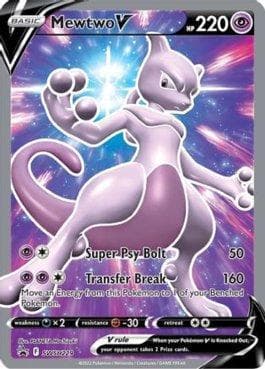 Mewtwo-V (SWSH229/71) — Espada e Escudo Promos