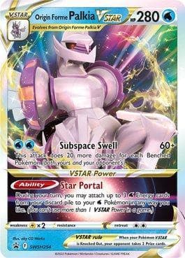 Carta Origin Forme Palkia-VSTAR (SWSH254/71) do set Espada e Escudo Promos — Pokémon TCG | Bynx