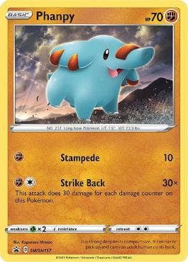 Carta Phanpy (SWSH117/71) do set Espada e Escudo Promos — Pokémon TCG | Bynx